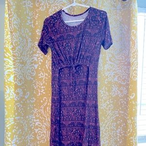 Latched mama size M nursing dress